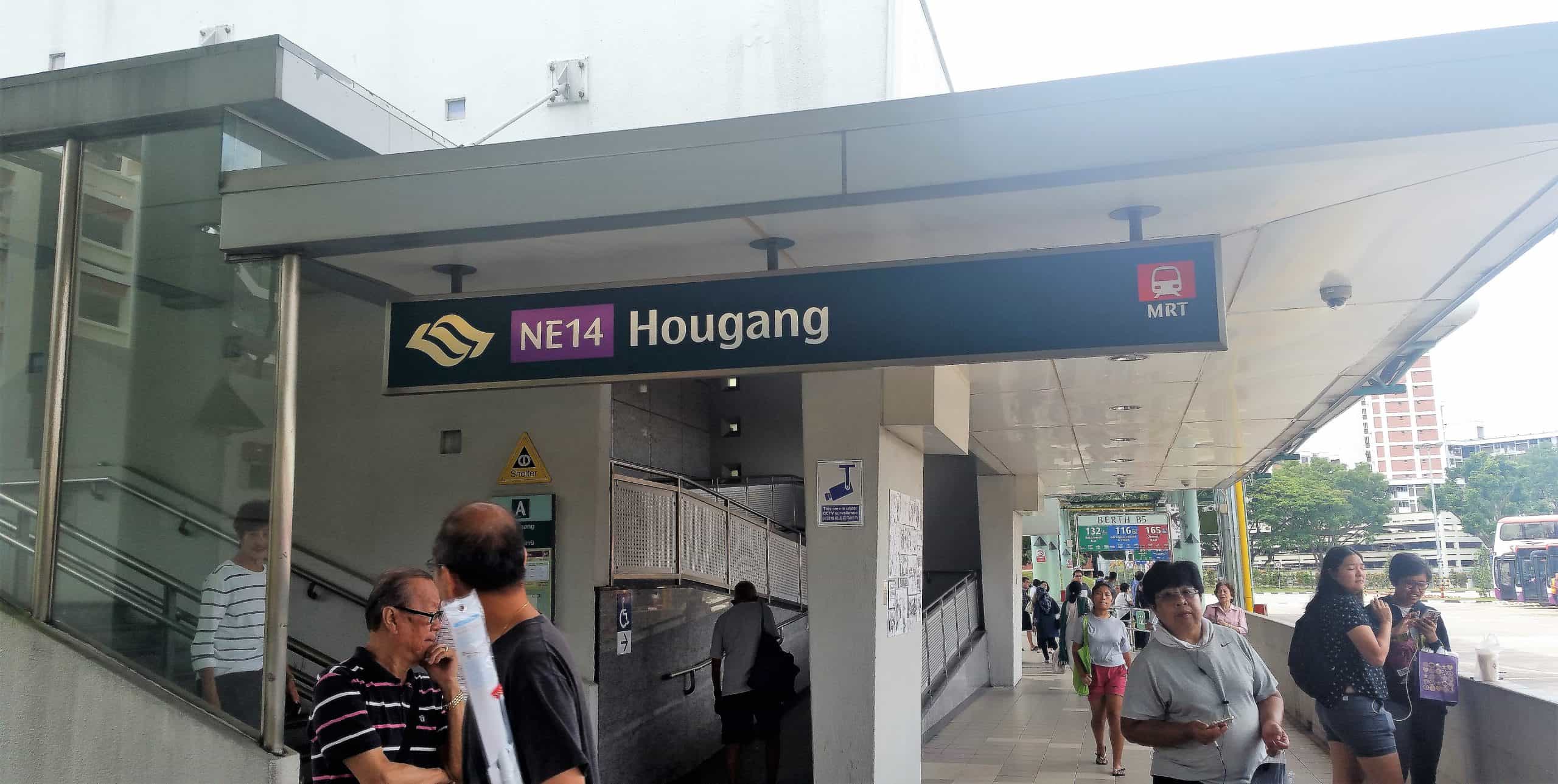 Hougang MRT via North East Line scaled 1 Hougang MRT via North East Line scaled 1