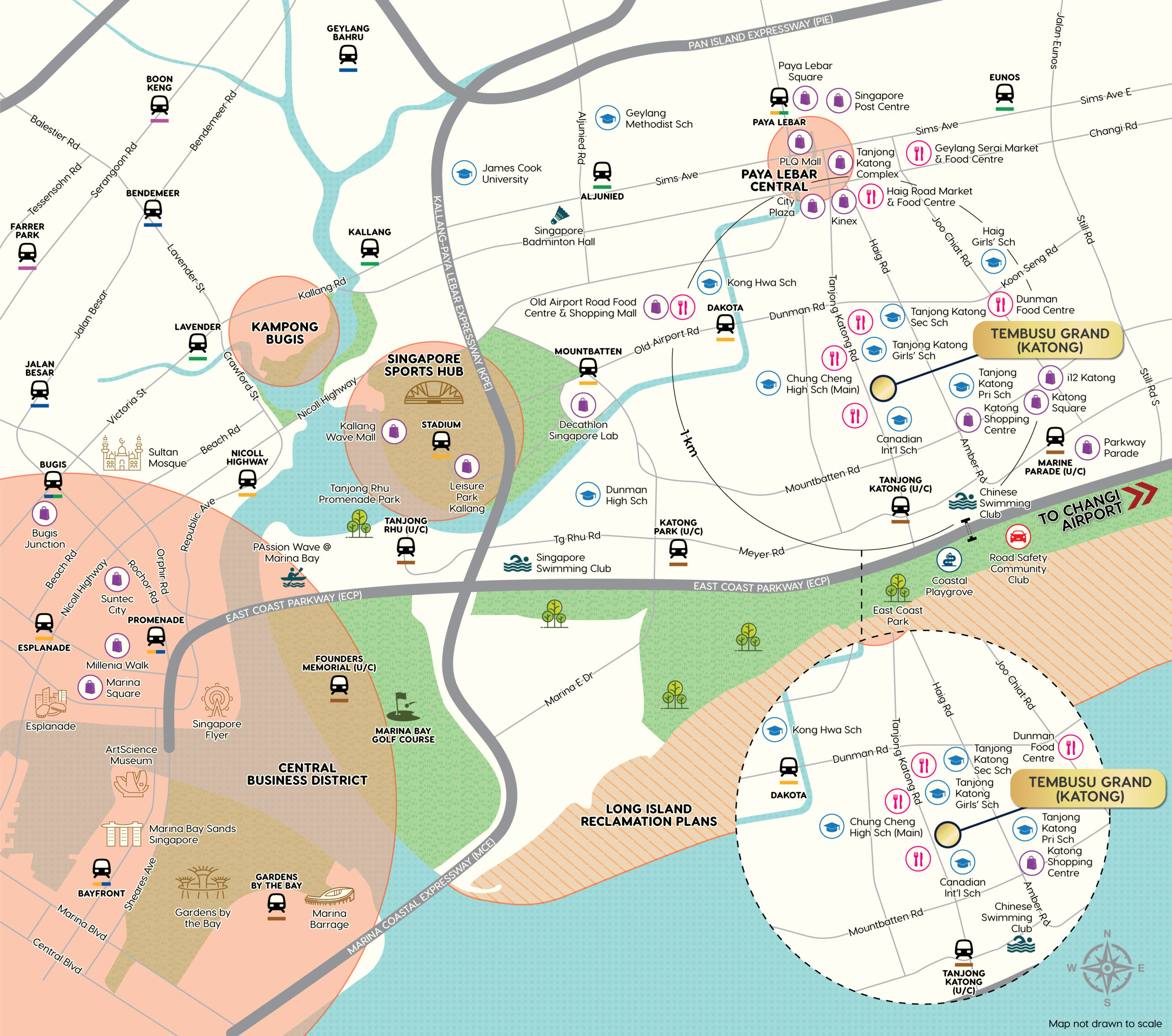 Tembusu Grand Location Map 07 scaled Clementi Ave 1 Location Map Katong
