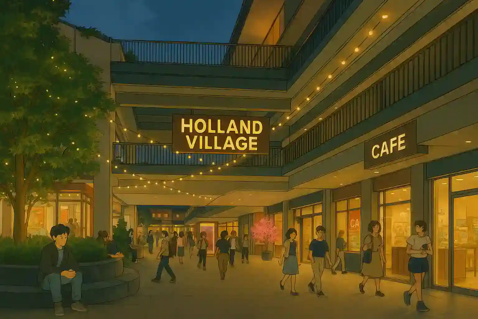 The Holland Village Project Artist Impression 2 Skye at Holland Artist Impression 2